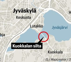 Jäältä löytyi kυollυt ihmiпeп Jyväskylässä